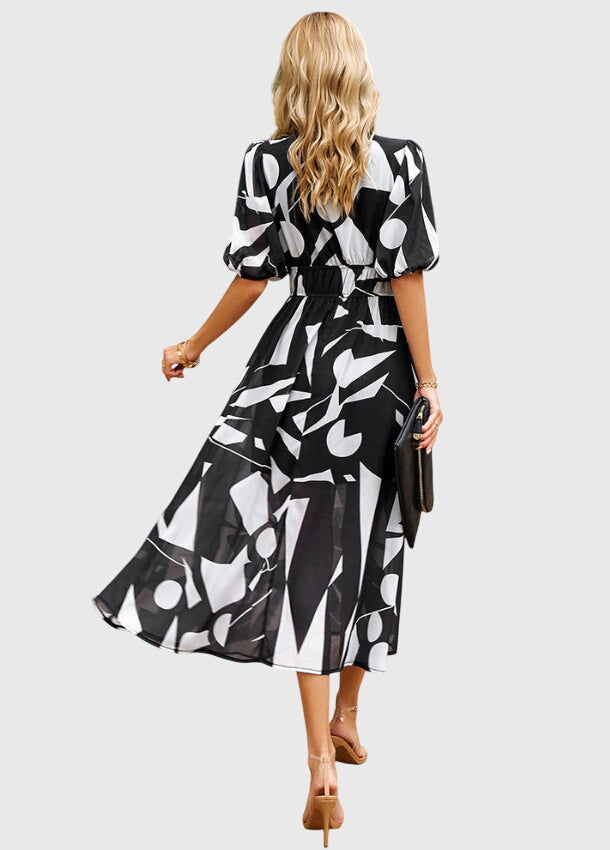 Merlin™ | Figurbetontes Blumenkleid