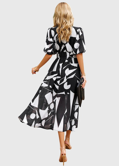 Merlin™ | Figurbetontes Blumenkleid