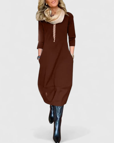 Danyshka | Elegantes Midi-Kleid