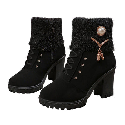 Harriet™ - Chunky-Heel-Stiefel