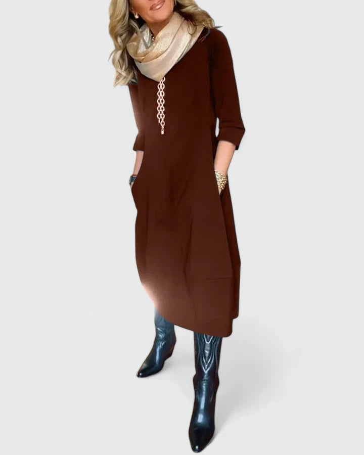 Danyshka | Elegantes Midi-Kleid