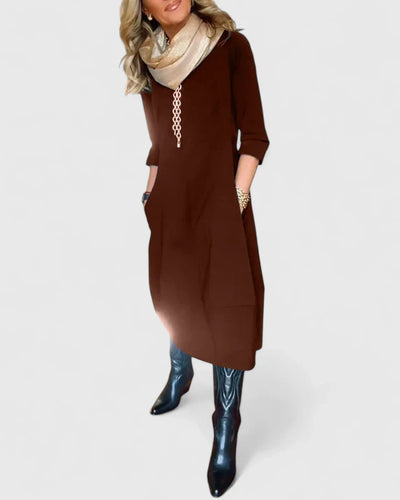 Danyshka | Elegantes Midi-Kleid