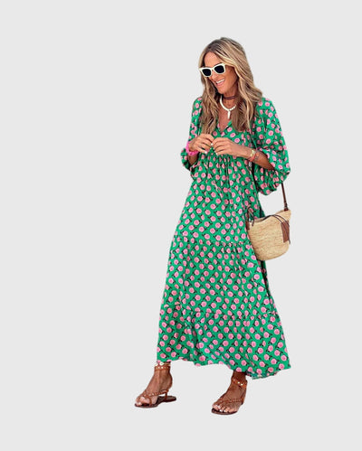 Sarah™ - Boho Maxikleid