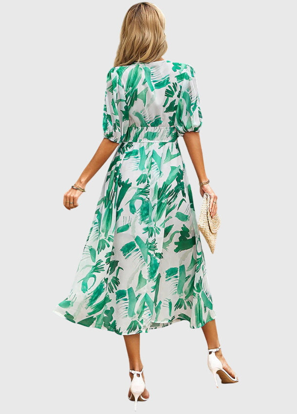 Merlin™ | Figurbetontes Blumenkleid