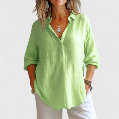 Franzina | Bequeme Leinenbluse