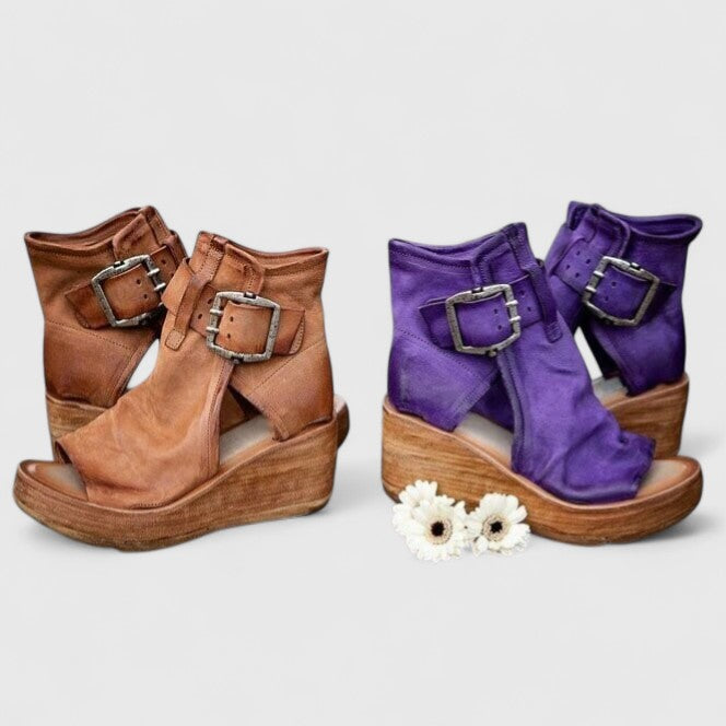 Jess | Orthopädische Keilsandalen