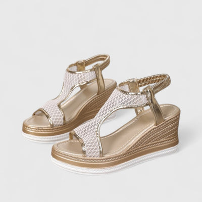 Jessica | Orthopädische Keil-Sandalen