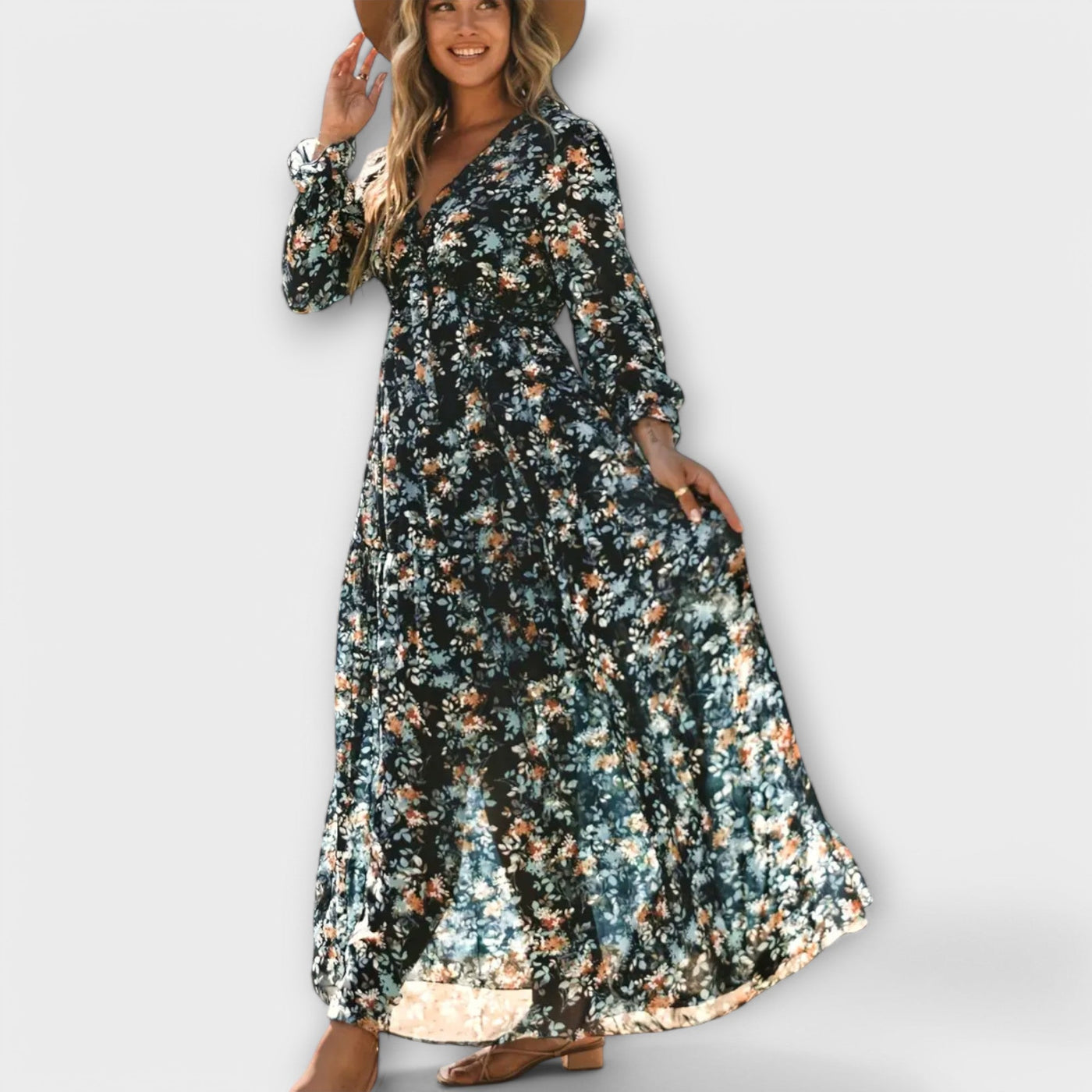 Ynah | Elegantes Maxikleid