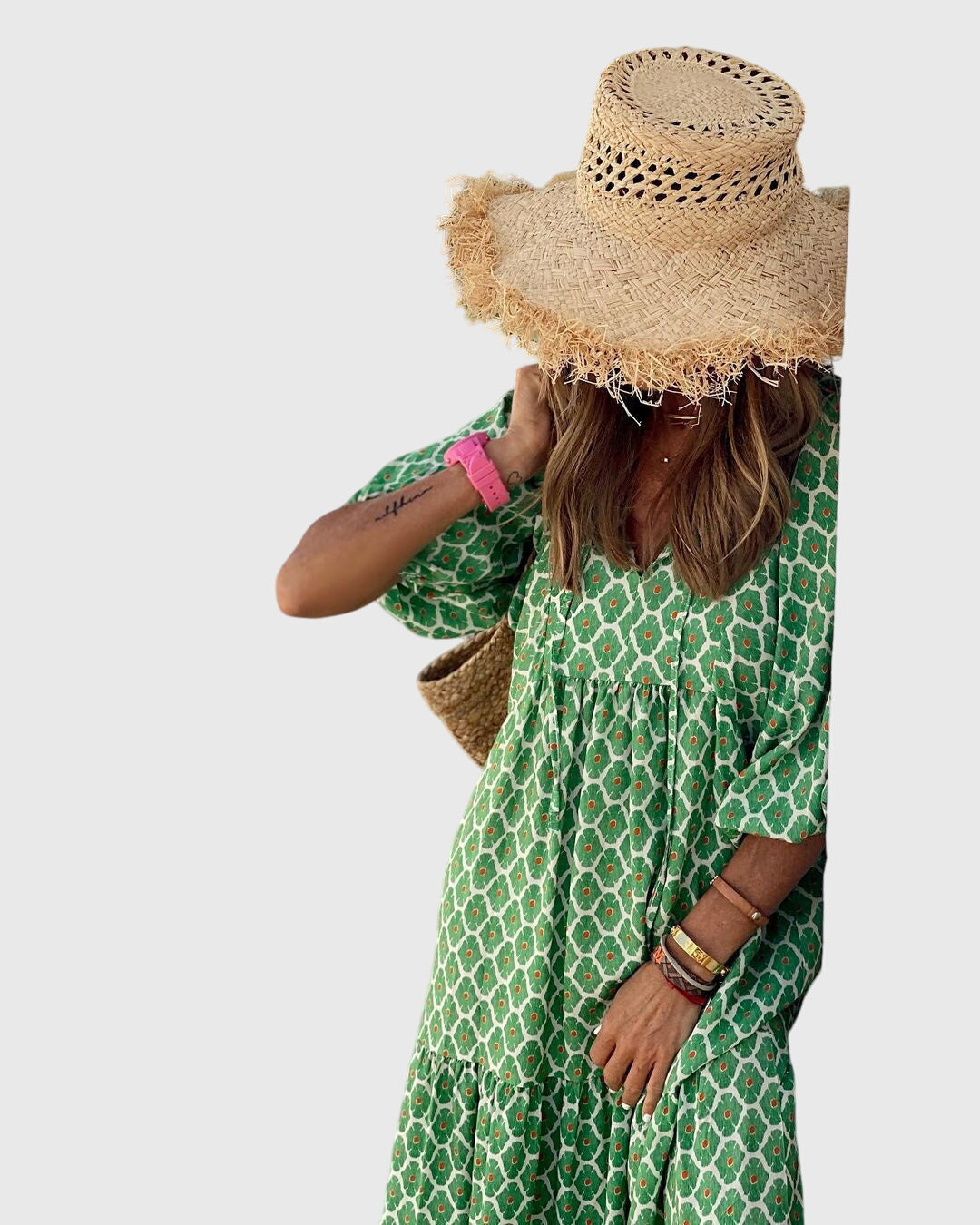 Sarah™ - Boho Maxikleid