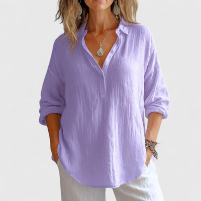 Franzina | Bequeme Leinenbluse