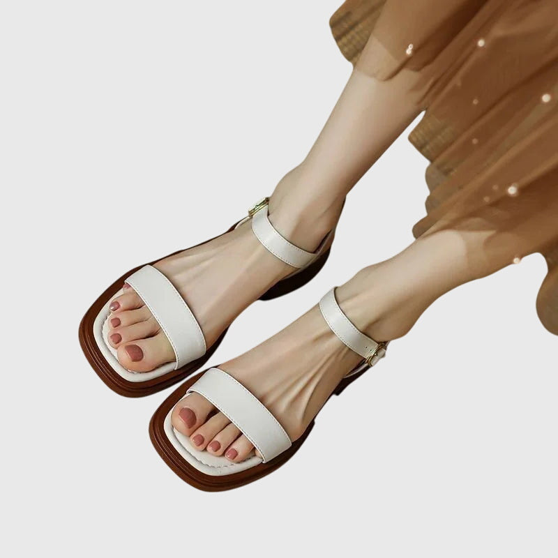 Celestia™ | Orthopädische Ledersandalen