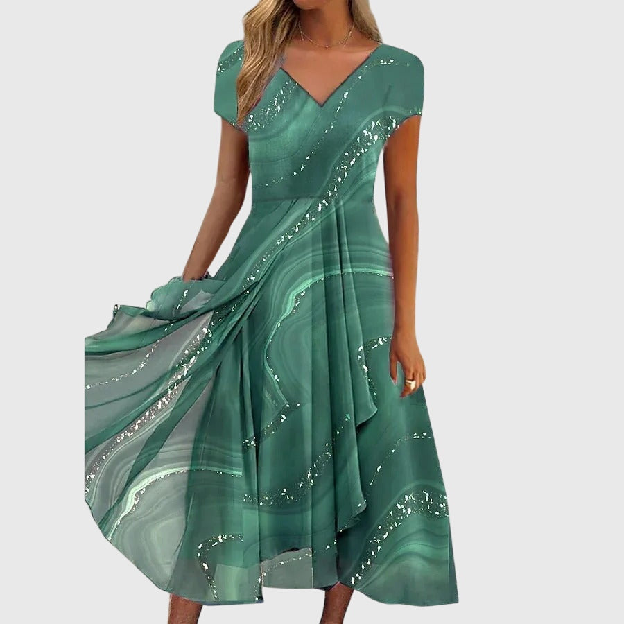 Aubrielle™ | Fließendes Midikleid