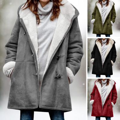 Jae | Warme Wildleder-Fleece Herbstjacke
