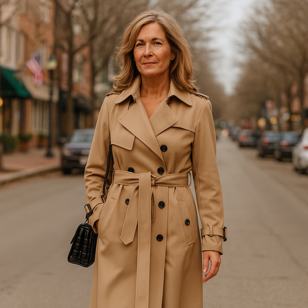 Jade | Schicker Trenchcoat