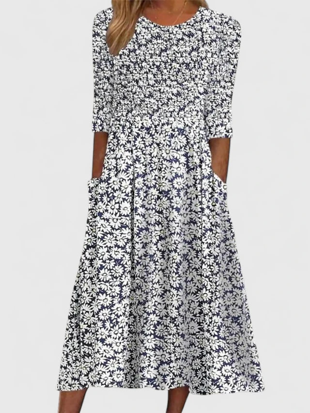 Violethia | Elegantes Midikleid