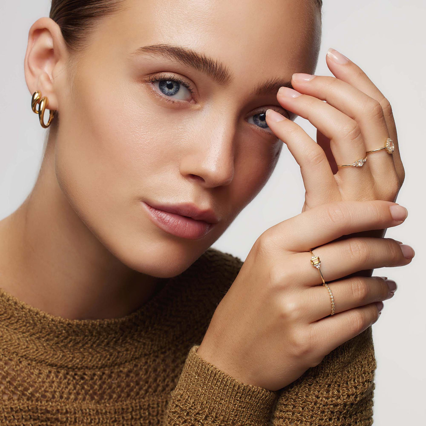 Lioravelle | Violetter Diamantring 18k Gold