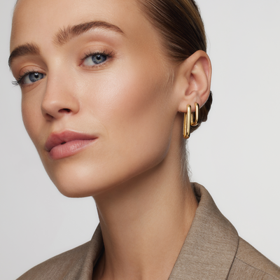 Vivarynne | Ikonische Creolen 18K Gold