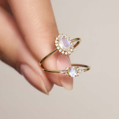 Lioravelle | Violetter Diamantring 18k Gold