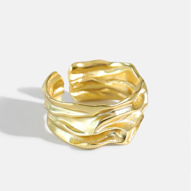Jaylinette | Großer Ring 18K Gold
