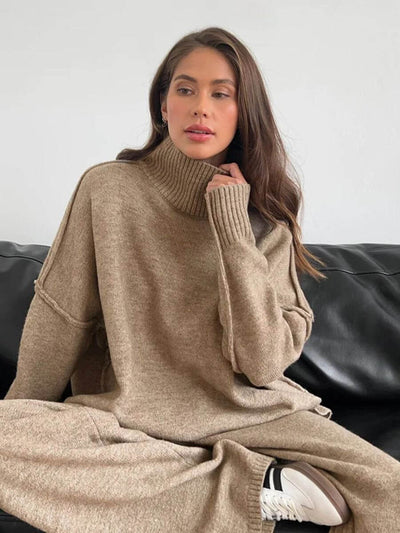 Liora - Rollkragen-Strickset