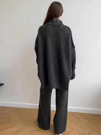 Liora - Rollkragen-Strickset