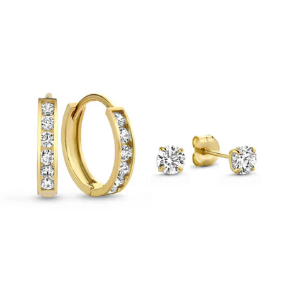 Syrenellee | Ohrringe Set 14k Gold