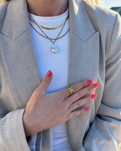 Jaylinette | Großer Ring 18K Gold