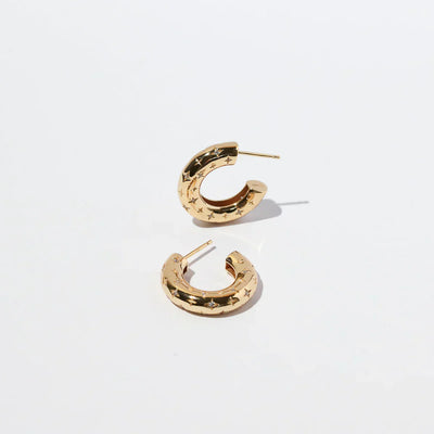 Florenzia | Sternohrringe 18k Gold