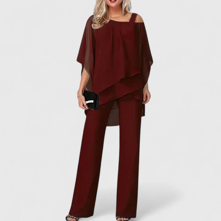 Serenity | Elegantes Zweiteiliges Hosen-Set