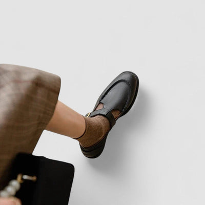 Zhelynne | Orthopädische Mary Jane Schuhe mit quadrater Zehenform