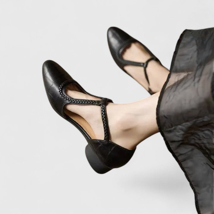 Delphine | Elegante Flache Sandalen