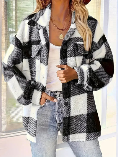 Martin | Stilvolle Karierte Fleecejacke