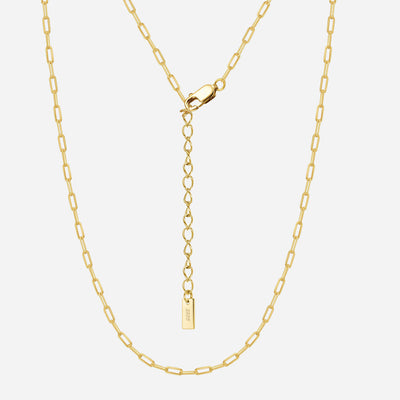 Tiaralynn | Kleine Papier Halskette 18K Gold