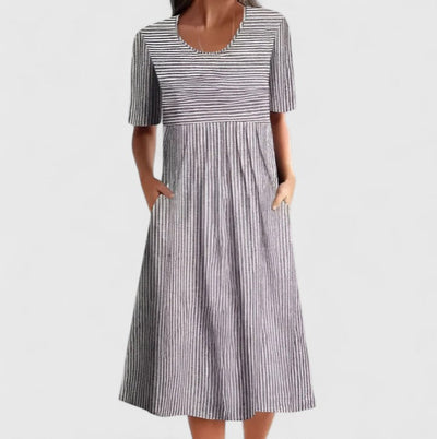 Felyzette | Bequemes Midi-Kleid
