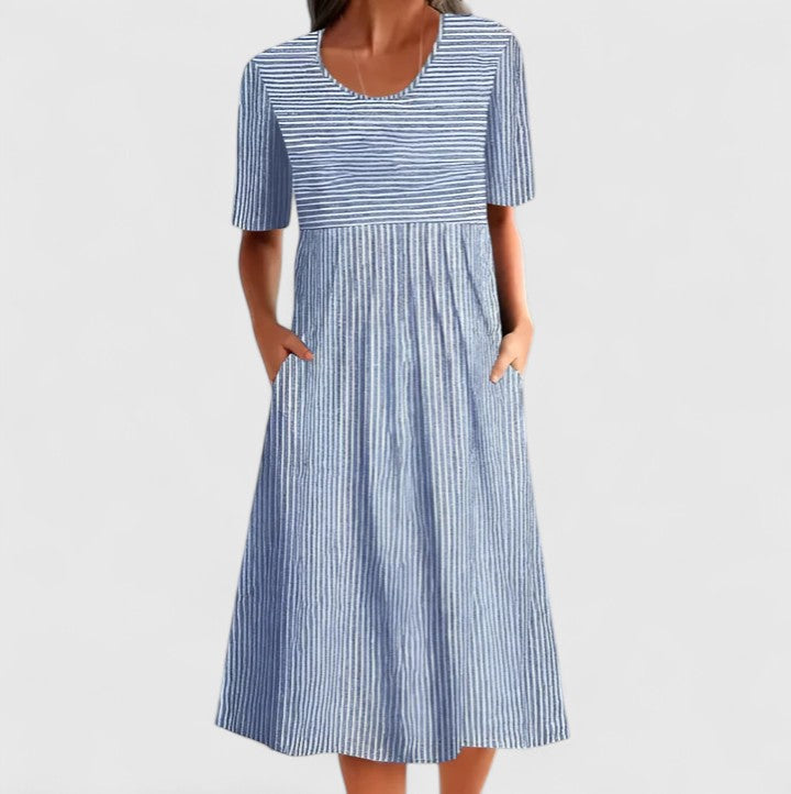 Felyzette | Bequemes Midi-Kleid