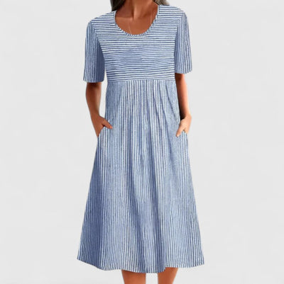 Felyzette | Bequemes Midi-Kleid
