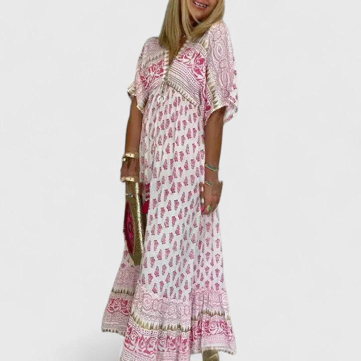 Lyrianna | Bequemes Maxikleid