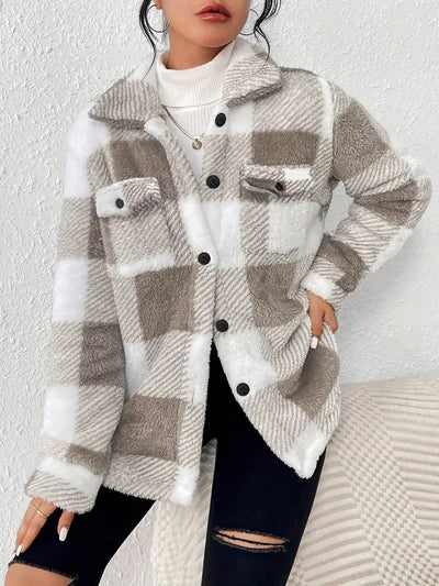 Martin | Stilvolle Karierte Fleecejacke