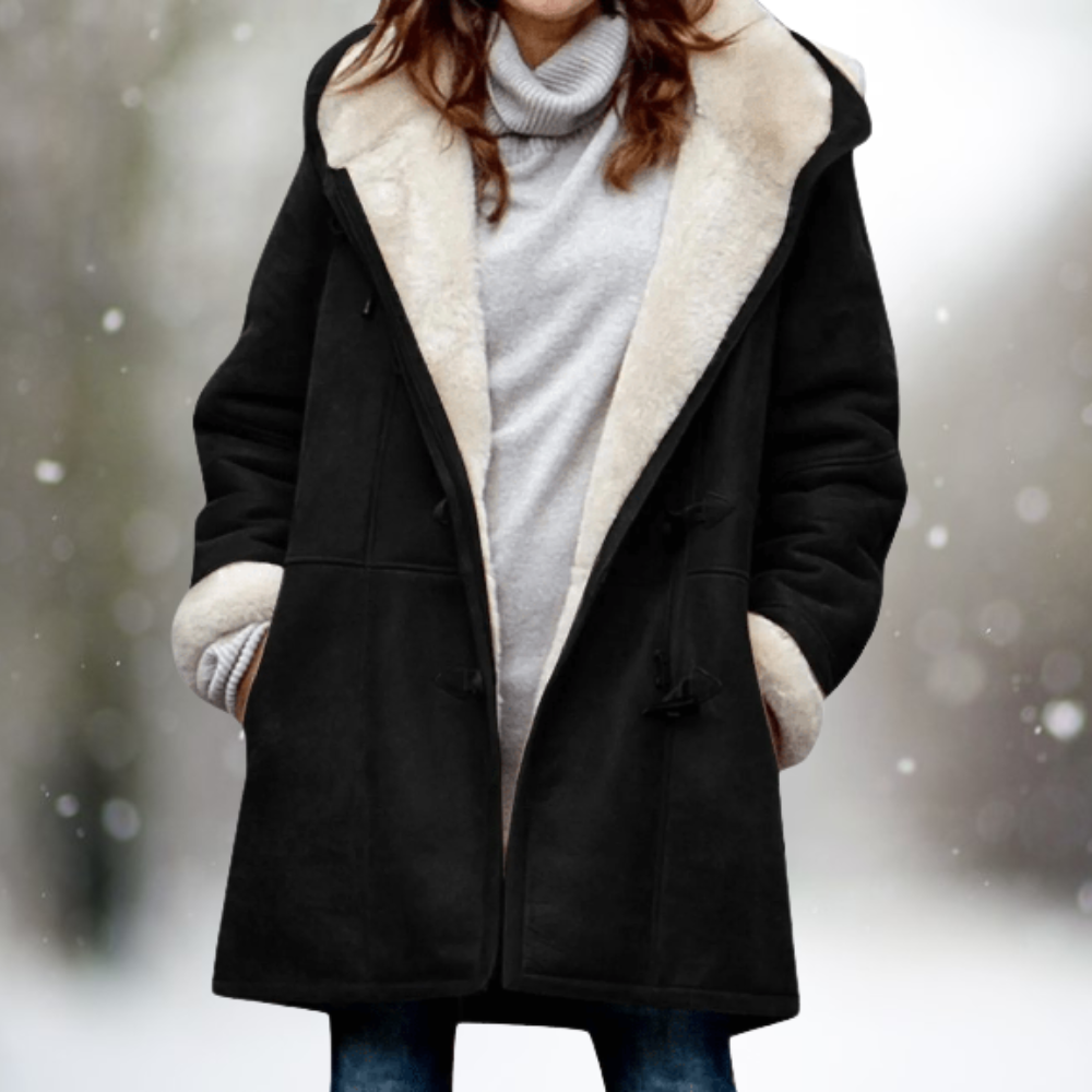 Jae | Warme Wildleder-Fleece Herbstjacke