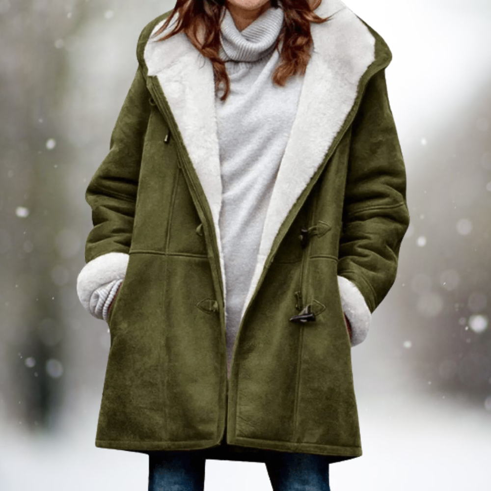Jae | Warme Wildleder-Fleece Herbstjacke