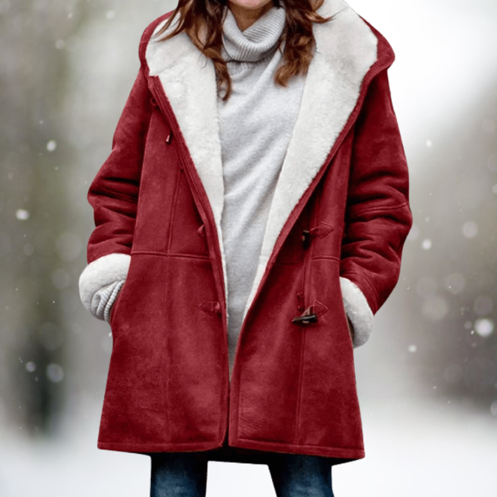 Jae | Warme Wildleder-Fleece Herbstjacke