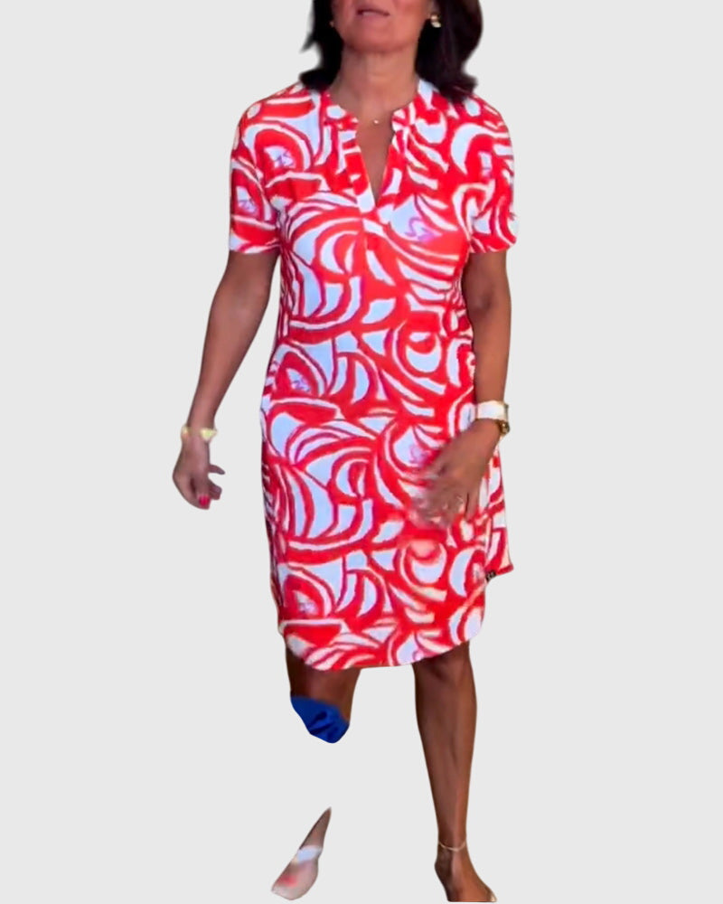 Elle™ | Figurbetontes Avenue Walk Kleid