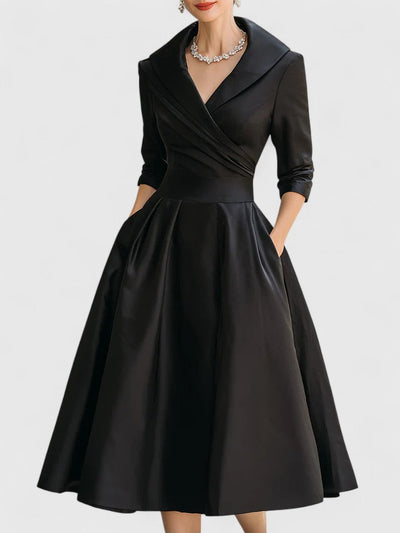 Zyrah | Elegantes Midi-Kleid