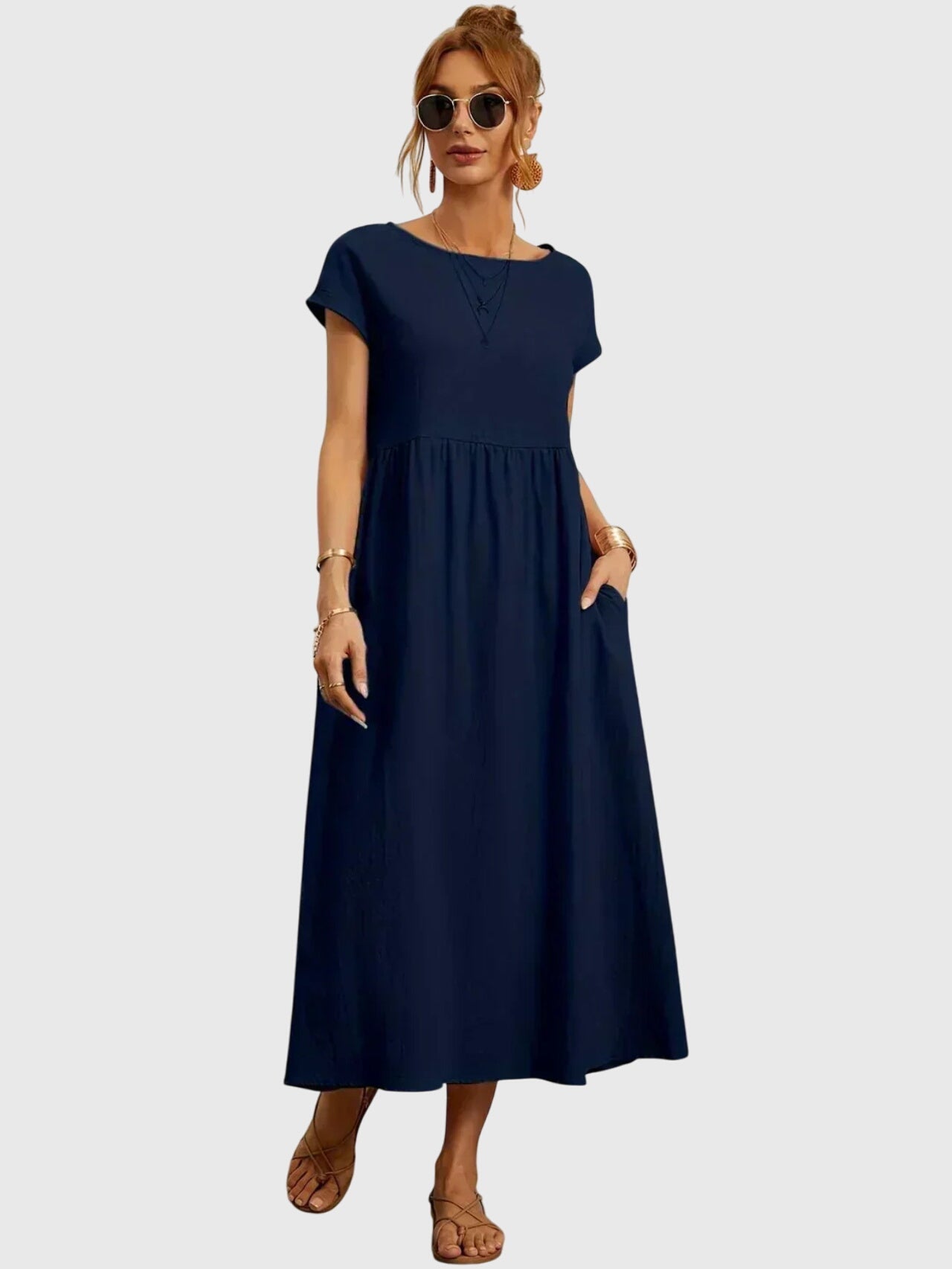 Giselle™ - Lässiges Kleid mit Taschen