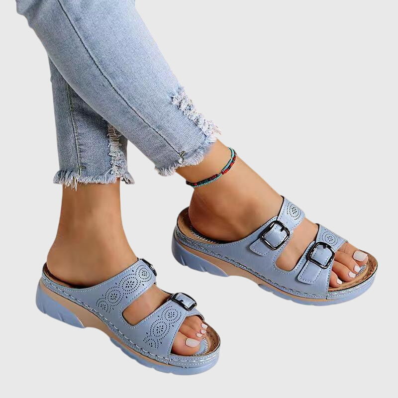 Diora™ | Orthopädische Ledersandalen
