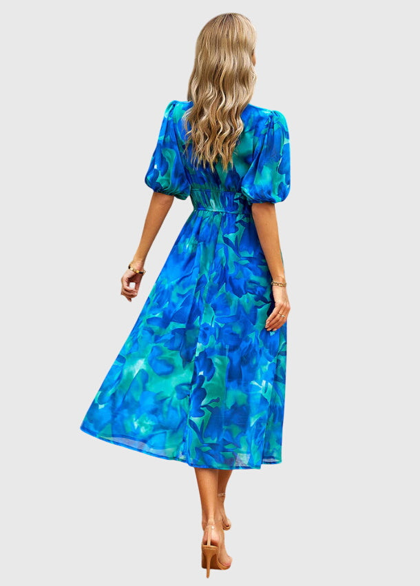Merlin™ | Figurbetontes Blumenkleid