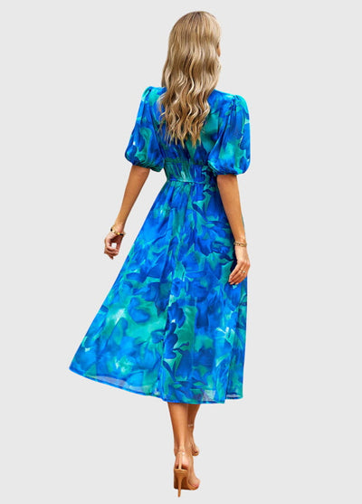 Merlin™ | Figurbetontes Blumenkleid