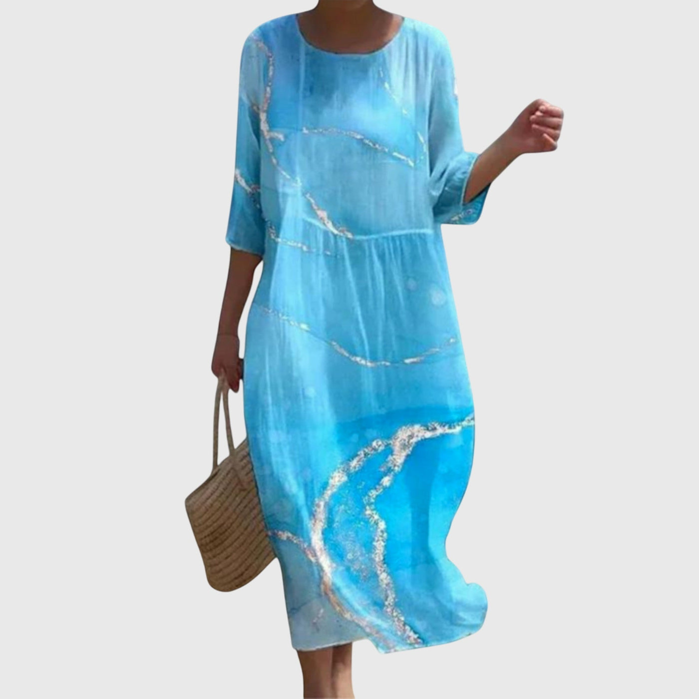 Hayley™ | Stilvolles Floral-Maxikleid