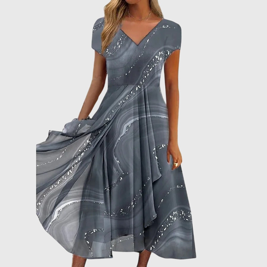 Aubrielle™ | Fließendes Midikleid
