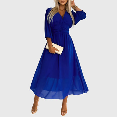 Chloe™ | Leichtes Seidiges Chiffonkleid